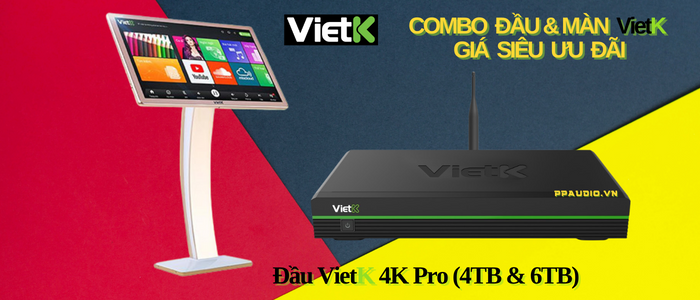 Đầu VietK Pro 4K 4TB &6TB