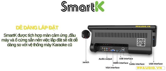 Đầu Liền Màn SMARTK