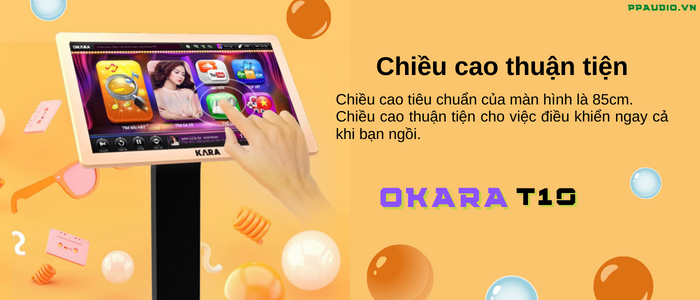  Màn hình cảm ứng Okara T10 