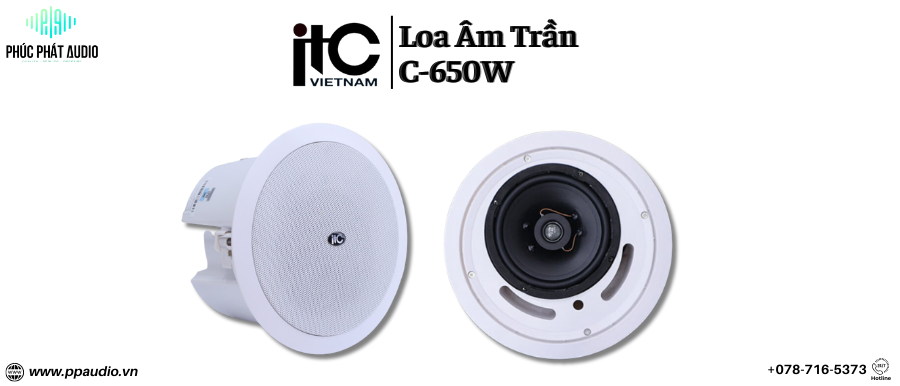 https://ppaudio.vn/loa-am-tran-itc-c-650w