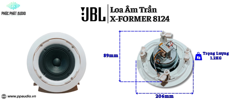 https://ppaudio.vn/loa-am-tran-jbl-x-former-8124