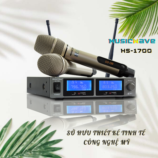 MICRO KHÔNG DÂY MUSICWAVE HS-1700