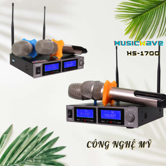 MICRO KHÔNG DÂY MUSICWAVE HS-1700