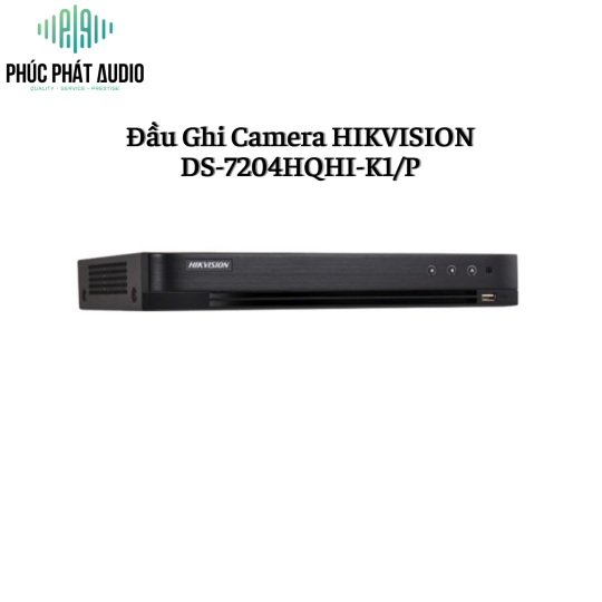 Đầu Ghi Camera HIKVISION DS-7204HQHI-K1P
