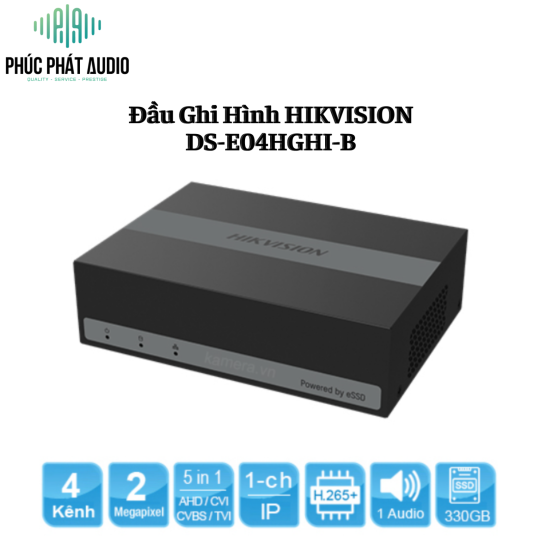Đầu Ghi Camera HIKVISION DS-E04HGHI-B