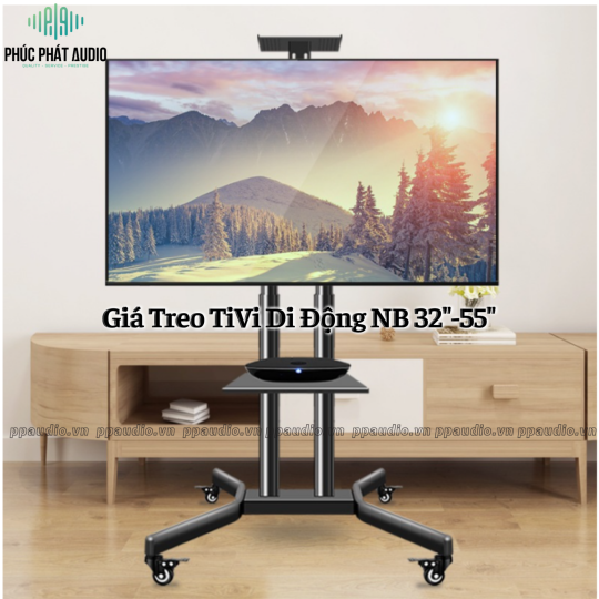 Giá Treo TiVi Di Động  NB 32"-55"