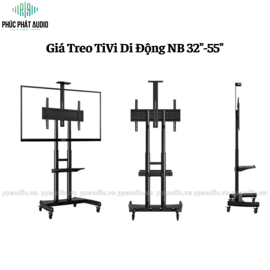 Giá Treo TiVi Di Động  NB 32"-55"