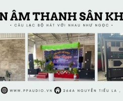 Thành Công Lắp Đặt  Âm Thanh Karaoke, Biểu Diễn, Sân Khấu Tại Quán Hát Với Nhau Như Ngọc ở Lai Vung
