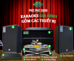 Dàn Hát Karaoke Gia Đình Gồm Những Thiết Bị Gì ?