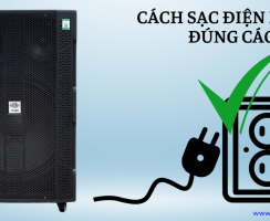 Loa Kéo Vừa Sạc Vừa Hát Được Không, Sạc Loa Kéo Đúng Cách