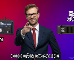 Nên sử dụng amply hay cục đẩy công suất cho dàn karaoke?