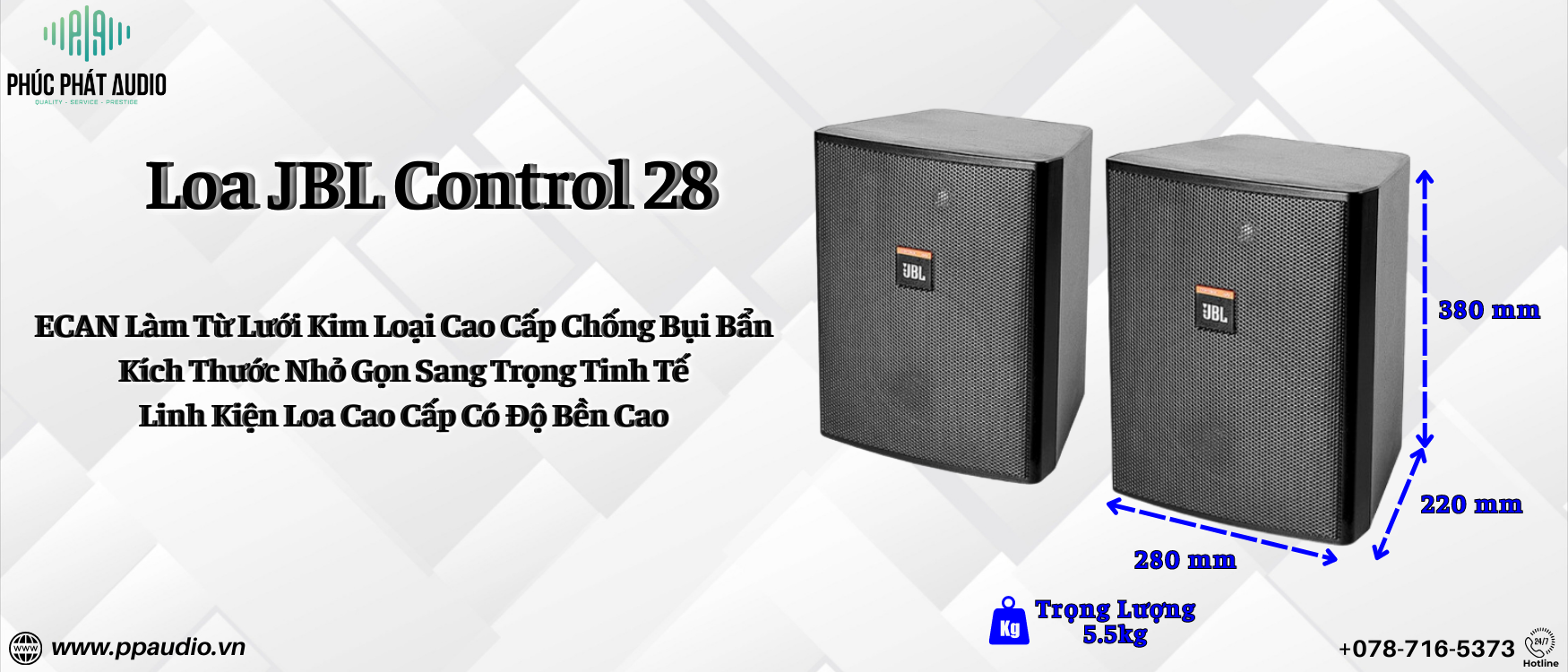 https://ppaudio.vn/loa-jbl-control-28