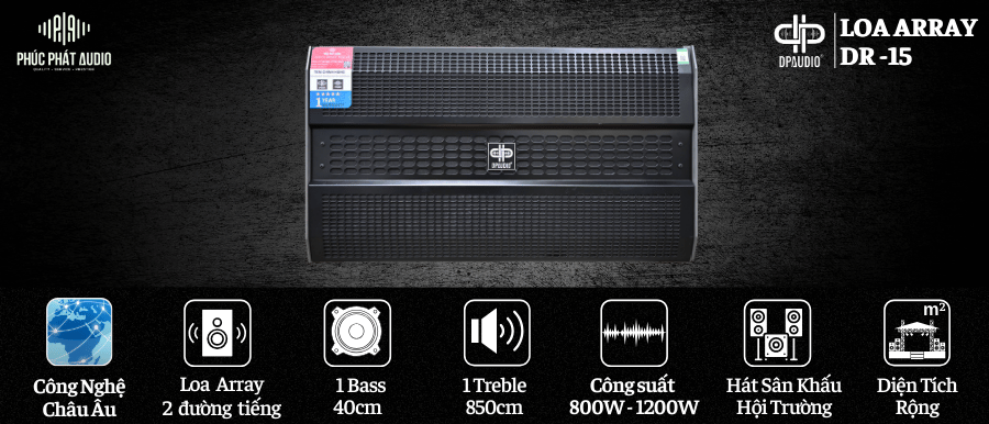 Loa Array Bass 40cm