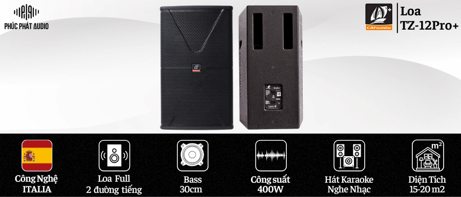Loa CAF TZ 12PRO+