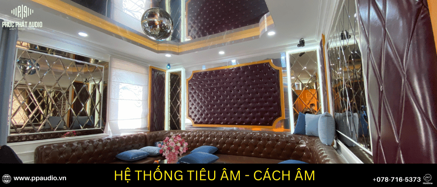 cách âm tiêu âm phòng karaoke 