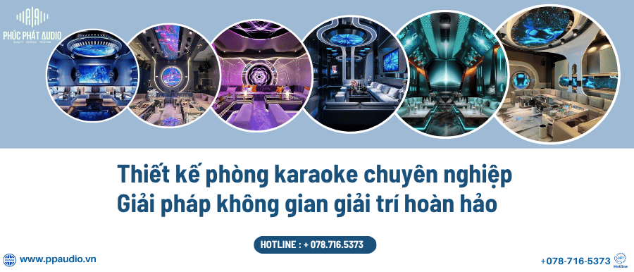 thiết kế phòng karaoke cần gì 