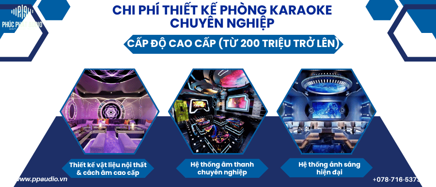 trang trí phòng karaoke giá bao nhiêu