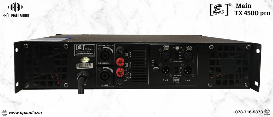 Main công suất E3 TX -4500 PRO