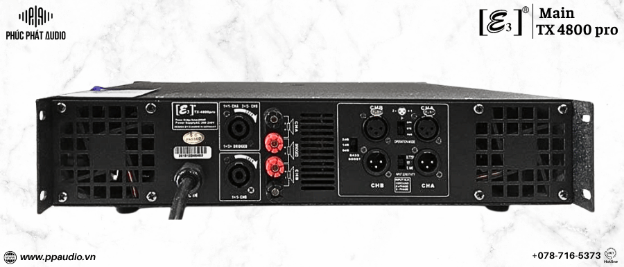 cục đẩy công suất e3 tx-4800 pro