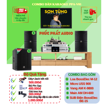 Combo Dàn Karaoke PPA-VCOMBO PPA-V01