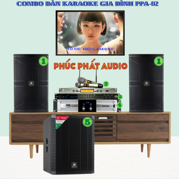 Combo Dàn Karaoke Gia Đình PPA-02