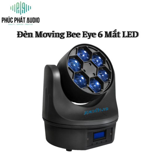 Đèn Moving Bee Eye 6 Mắt Led