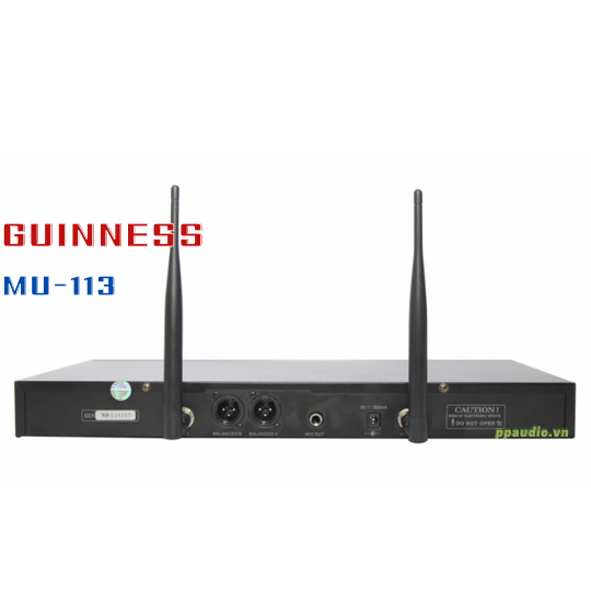 Micro Không Dây GUINNESS MU - 113