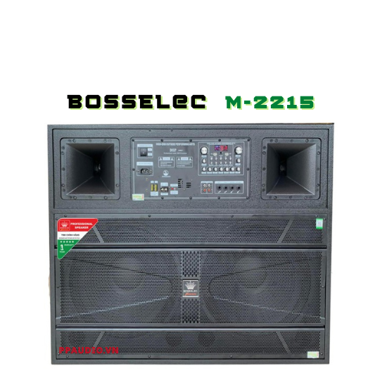 LOA KÉO BASS ĐÔI BOSSELEC M-2215