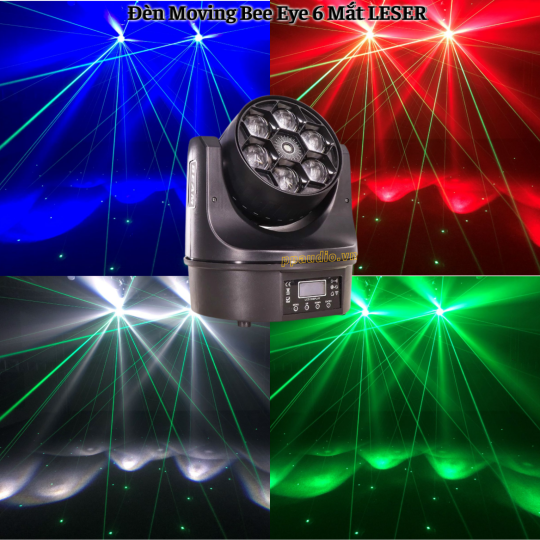 Đèn Moving Mini-Bee-Eye 6 LASER