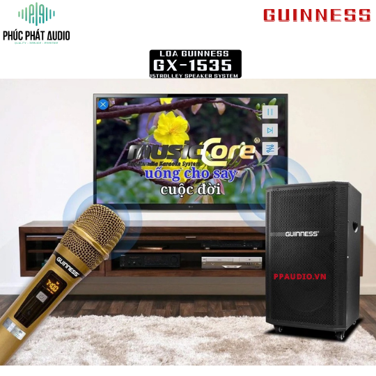 Loa Kéo GUINNESS GX - 1535B