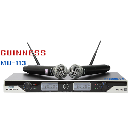 Micro Không Dây GUINNESS MU - 113