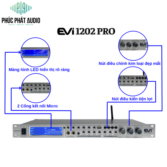 Vang Cơ Evi 1202 pro