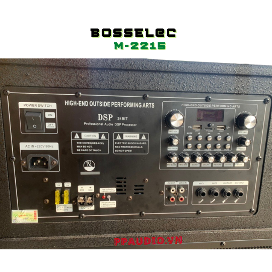 LOA KÉO BASS ĐÔI BOSSELEC M-2215