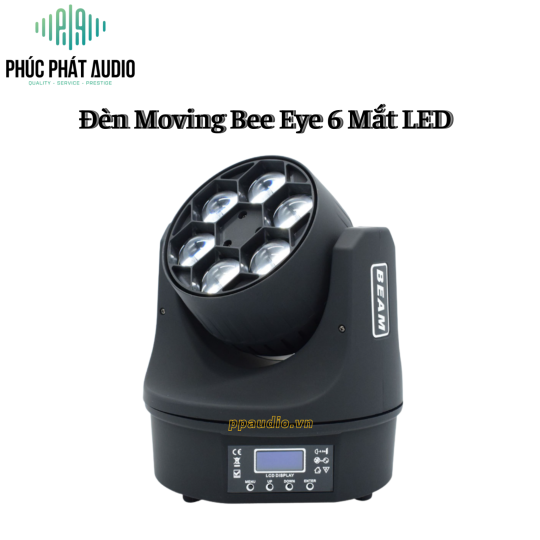 Đèn Moving Bee Eye 6 Mắt Led