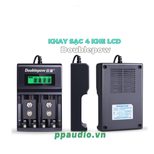 Khay sạc pin LCD 4 khe