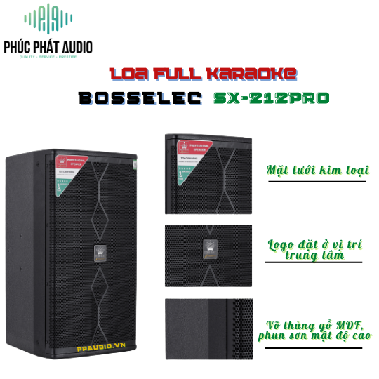Loa BossElec SX-212 Pro