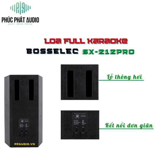 Loa BossElec SX-212 Pro