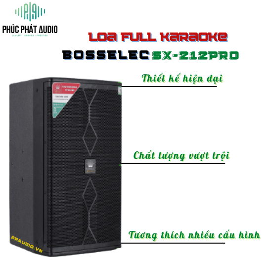 Loa BossElec SX-212 Pro