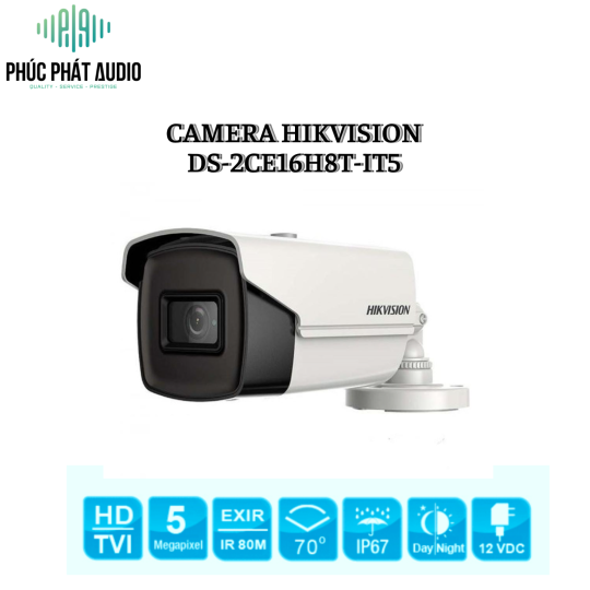 CAMERA HIKVISION DS-2CE16H8T-IT5
