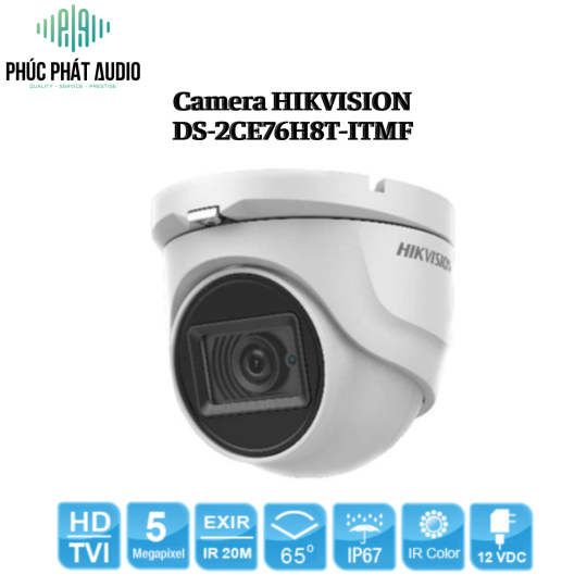 Camera HIKVISION DS-2CE76H8T-ITMF