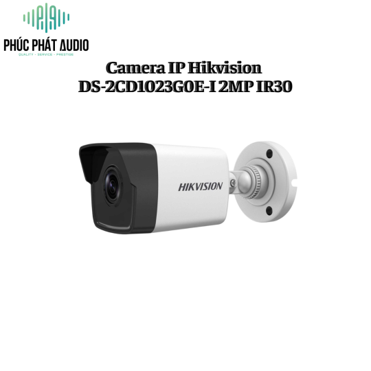 Camera IP Hikvision DS-2CD1023G0E-I 2MP IR30