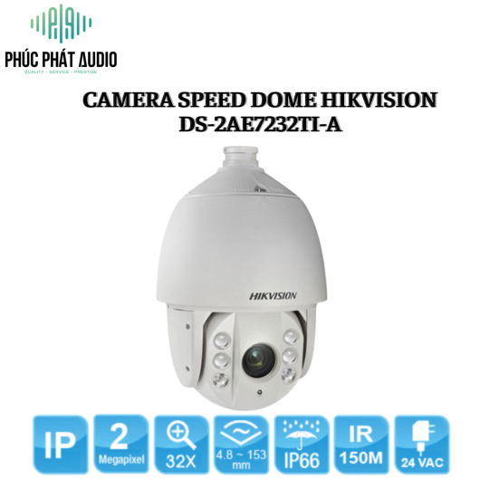 CAMERA SPEED DOME HIKVISION DS-2AE7232TI-A
