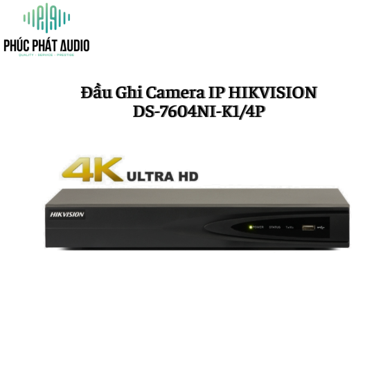 Đầu Ghi Camera IP HIKVISION DS-7604NI-K14P