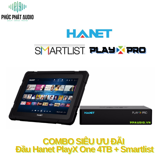 Đầu karaoke Hanet Play X Pro 4TB 