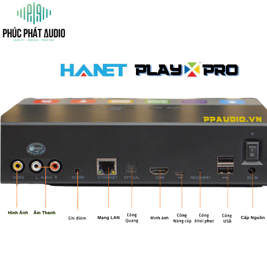 Đầu karaoke Hanet Play X Pro 4TB 