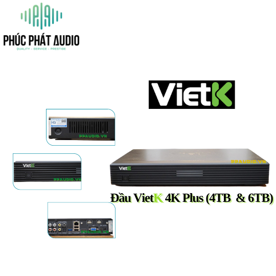 Đầu VietK 4K Plus 4TB