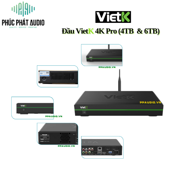 Đầu VietK Pro  6TB  