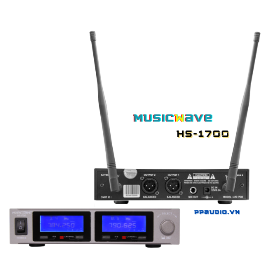 Micro Không Dây MUSICWAVE HS - 1700