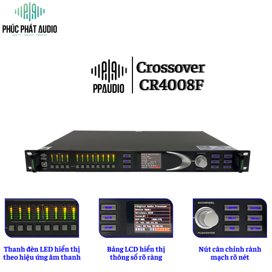 Crossover PPAUDIO CR4008F