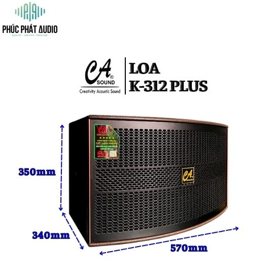  Loa CAsound K-312 PLUS